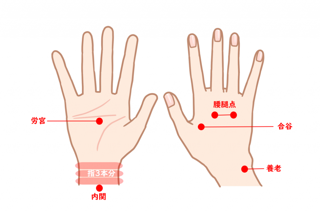 デスクワークで凝り固まった疲れをほぐす手つぼマッサージ